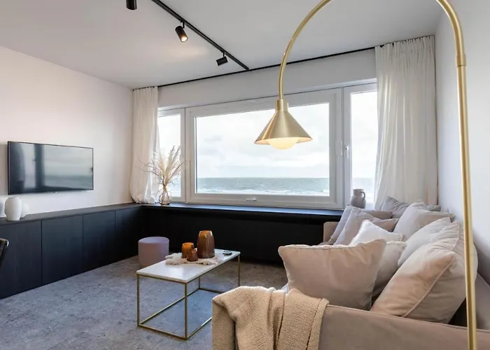 Apartmán Wonderful Architect Designed Flat With Sea View Ostende